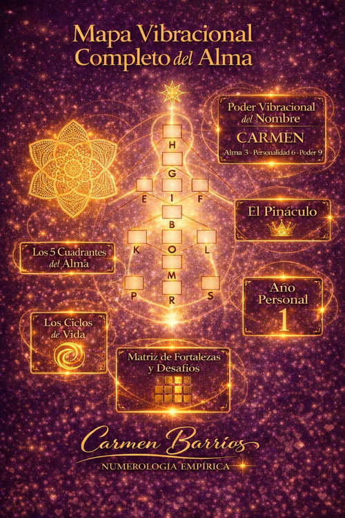 Mapa Vibracional Completo del Alma